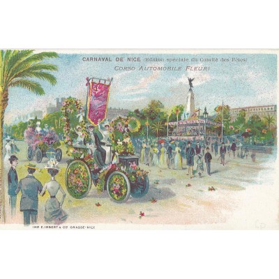 Carnaval de Nice - Corso automobile Fleuri 1900